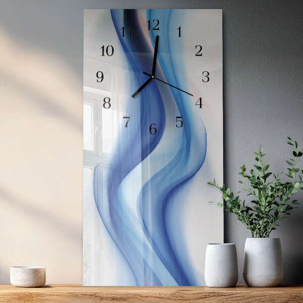 Reloj rectangular Humo abstracto