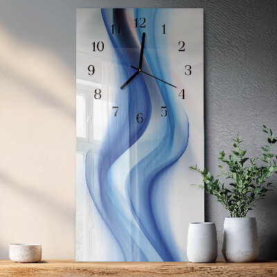 Reloj rectangular Humo abstracto