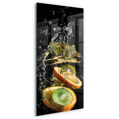 Reloj rectangular Agua de frutas