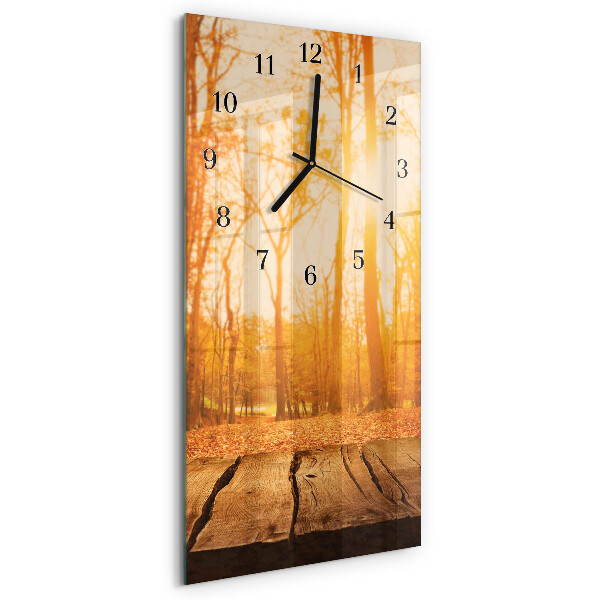 Reloj rectangular Podio