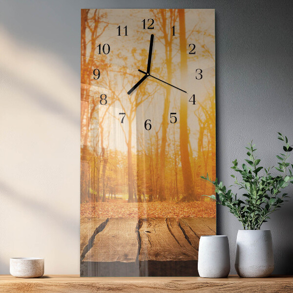 Reloj rectangular Podio