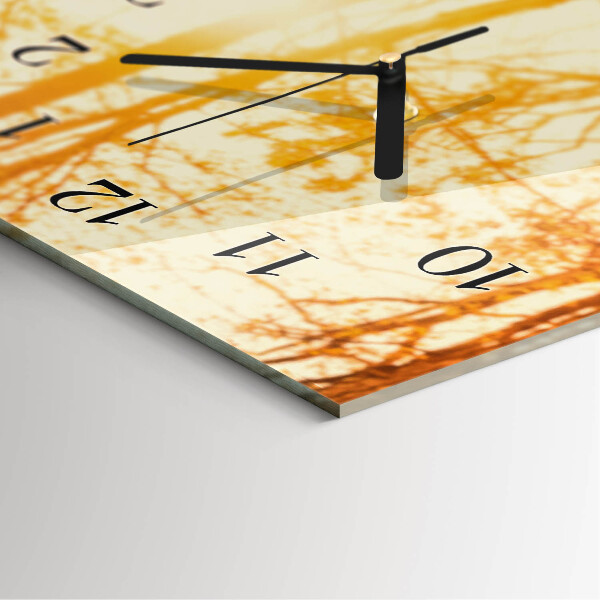 Reloj rectangular Podio