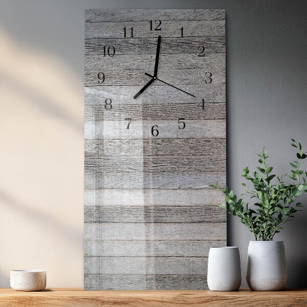 Reloj rectangular Madera