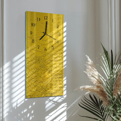 Reloj rectangular rayas