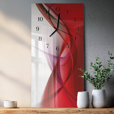 Reloj rectangular Abstracción