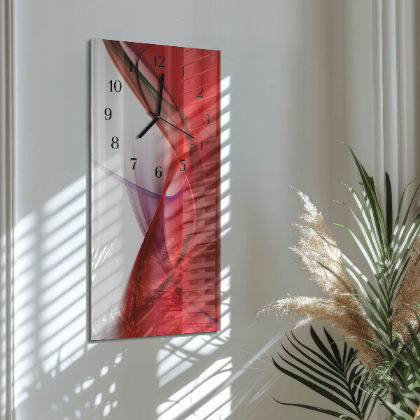 Reloj rectangular Abstracción