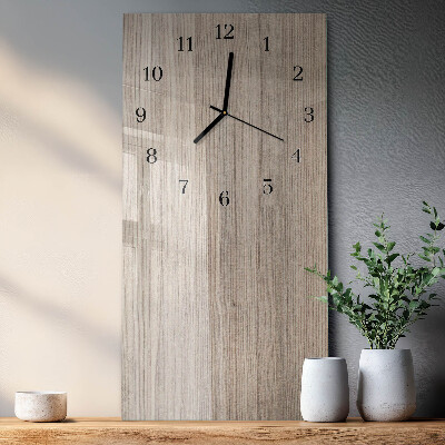 Reloj rectangular Madera