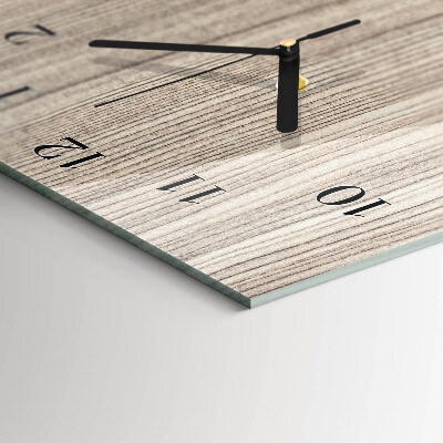 Reloj rectangular Madera