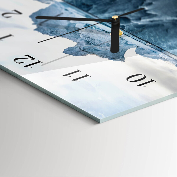 Reloj rectangular Glaciar