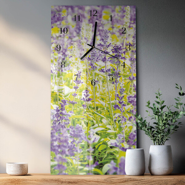Reloj rectangular Lavanda