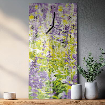 Reloj rectangular Lavanda