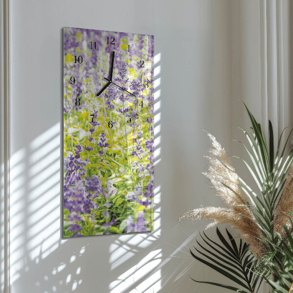 Reloj rectangular Lavanda