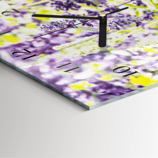 Reloj rectangular Lavanda