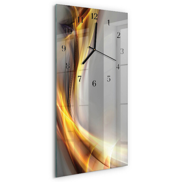 Reloj rectangular Abstracción