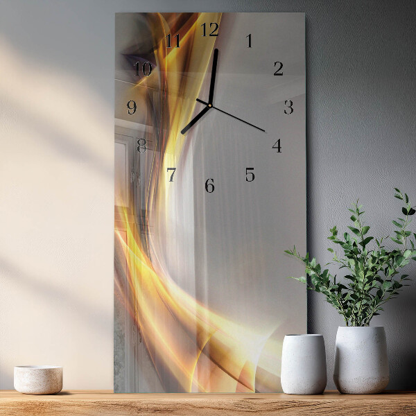 Reloj rectangular Abstracción