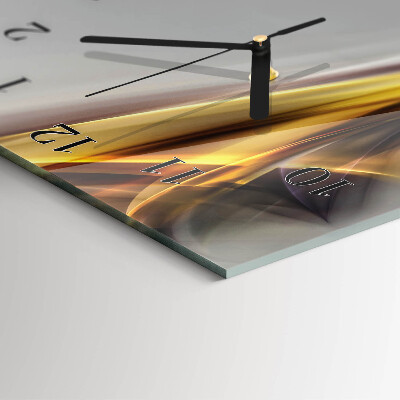 Reloj rectangular Abstracción