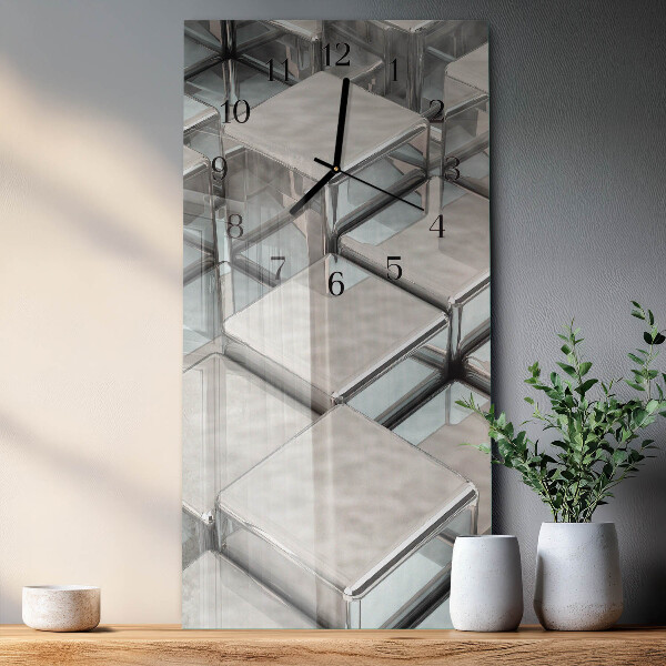 Reloj rectangular Dados