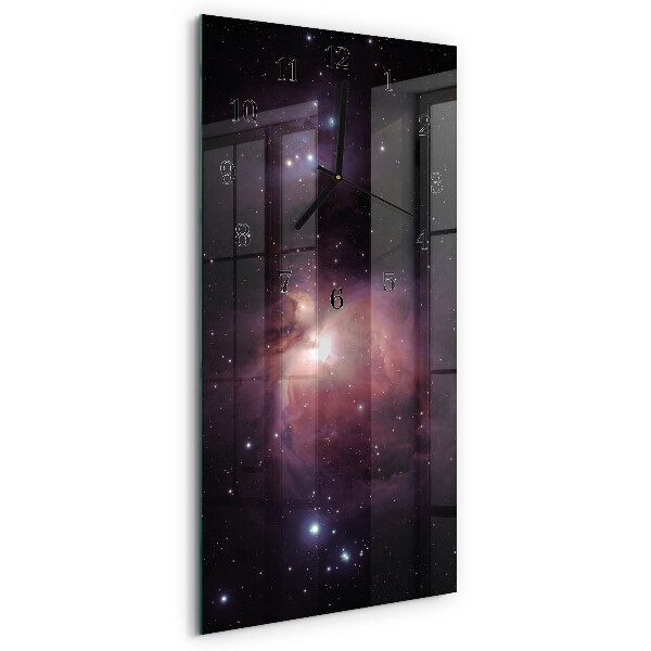 Reloj rectangular Espacio