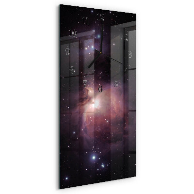 Reloj rectangular Espacio