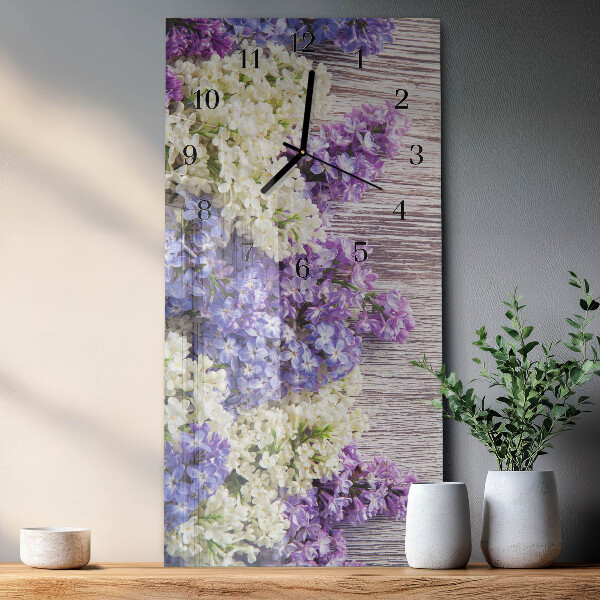 Reloj rectangular Lila