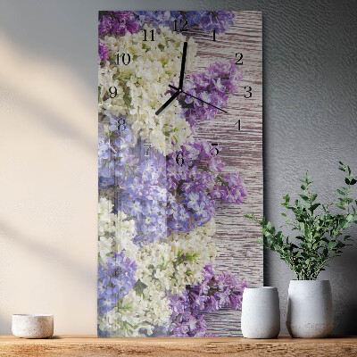 Reloj rectangular Lila