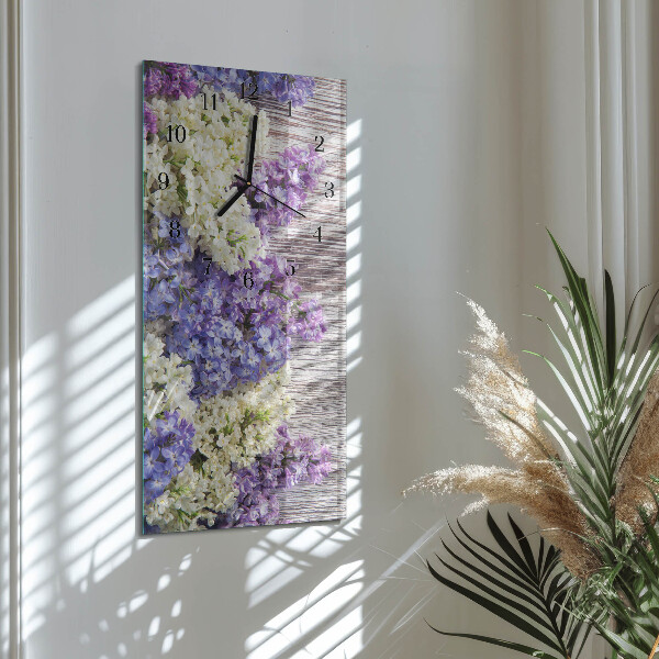 Reloj rectangular Lila
