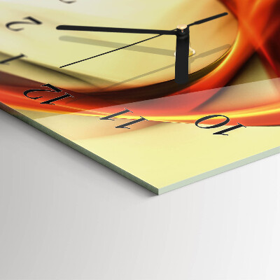 Reloj rectangular Abstracción