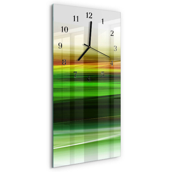 Reloj rectangular Abstracción
