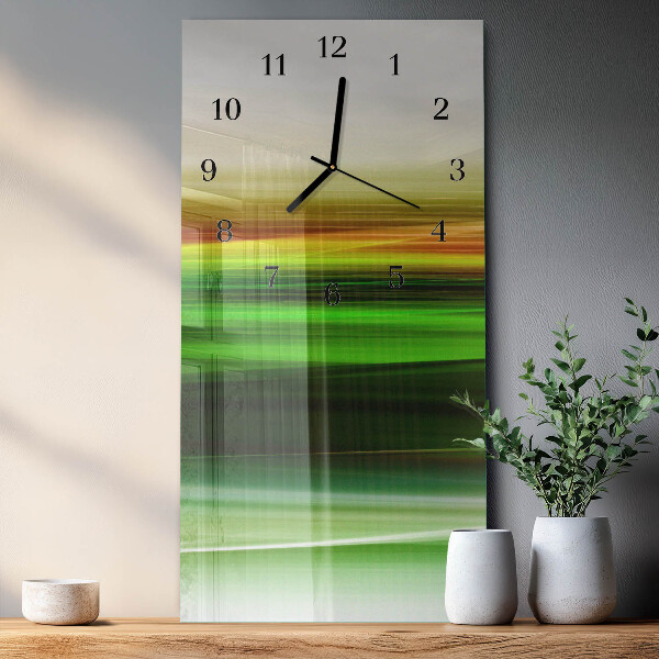 Reloj rectangular Abstracción
