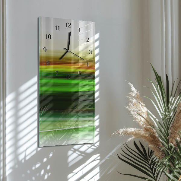 Reloj rectangular Abstracción