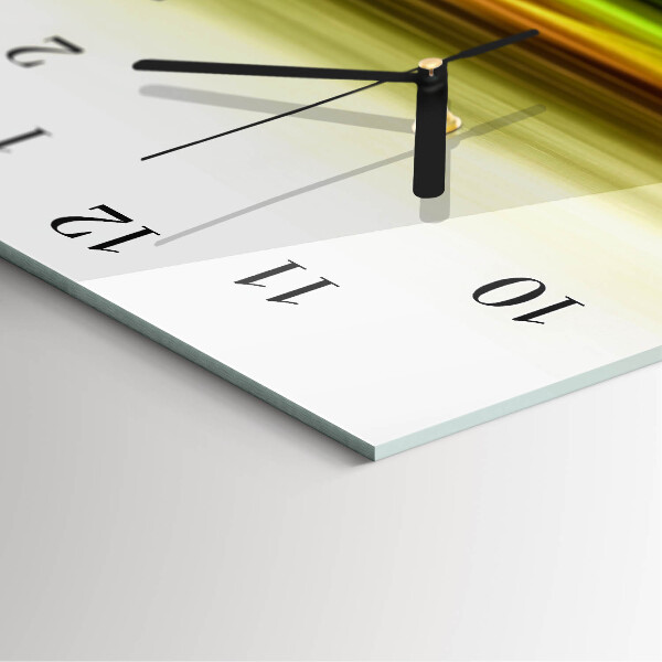 Reloj rectangular Abstracción