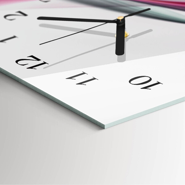 Reloj rectangular Abstracción