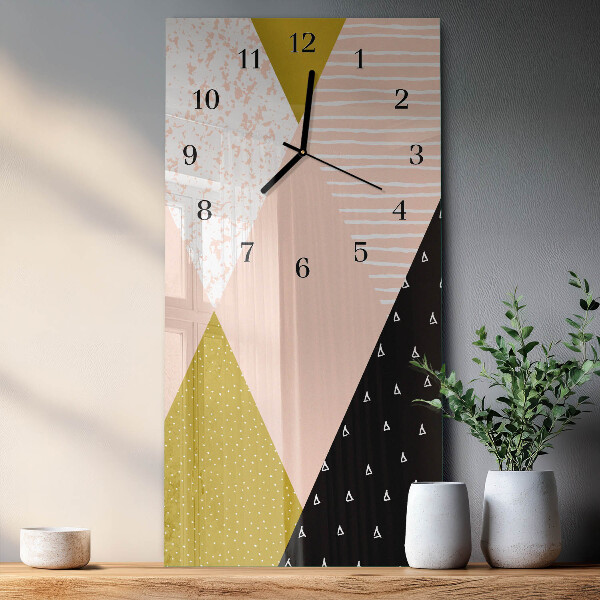 Reloj rectangular Patrón