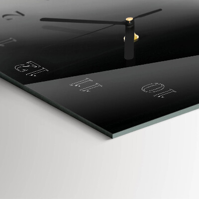 Reloj rectangular Teclas de piano