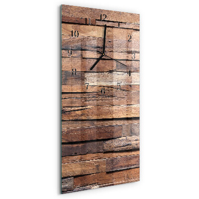 Reloj rectangular Madera
