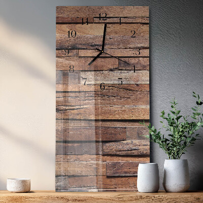 Reloj rectangular Madera