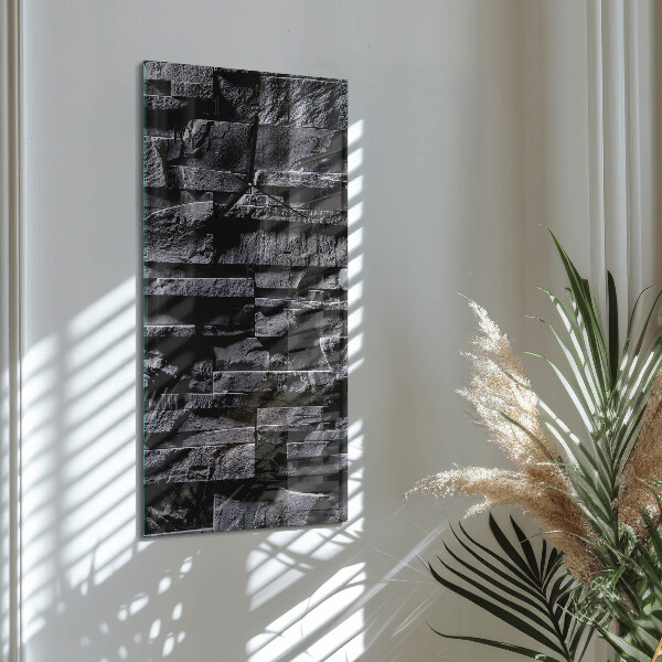 Reloj rectangular Piedras