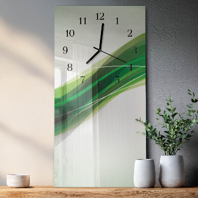 Reloj rectangular Abstracción