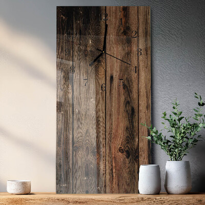 Reloj rectangular Madera