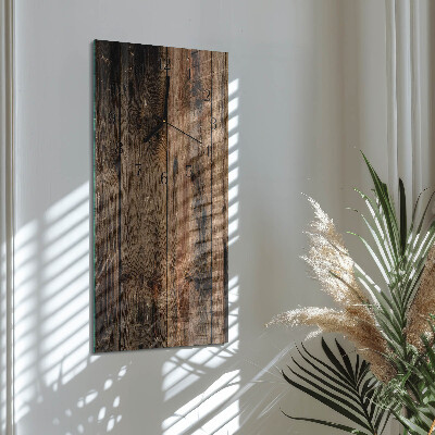 Reloj rectangular Madera