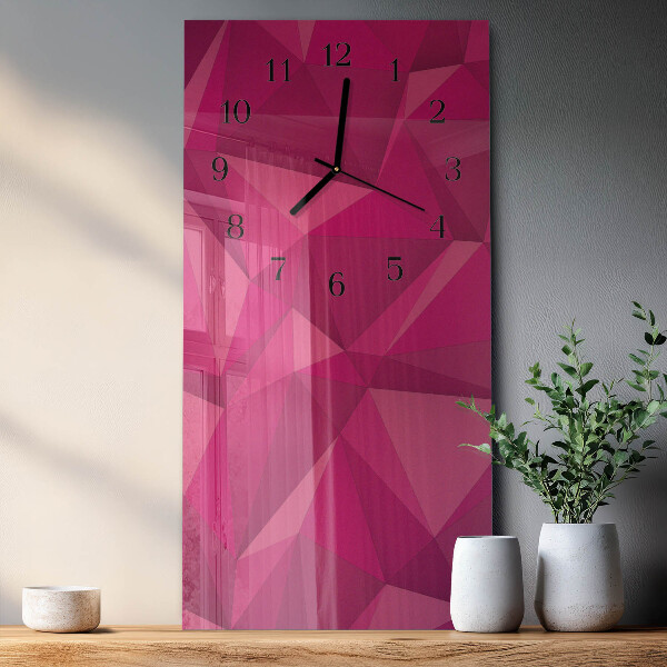 Reloj rectangular Abstracción