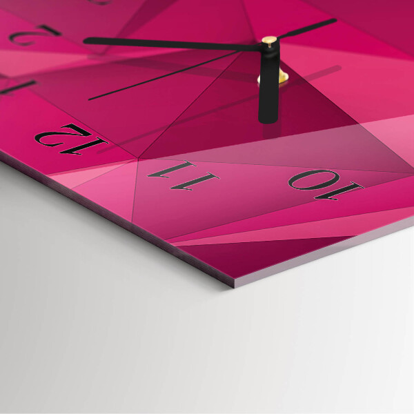 Reloj rectangular Abstracción
