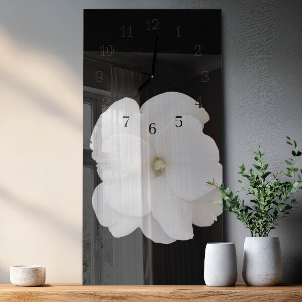 Reloj rectangular Flor