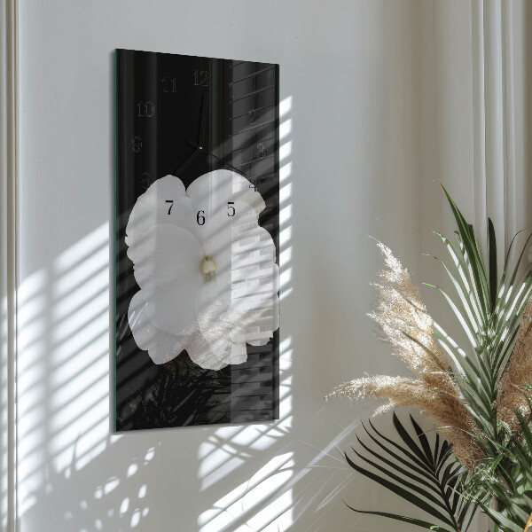 Reloj rectangular Flor