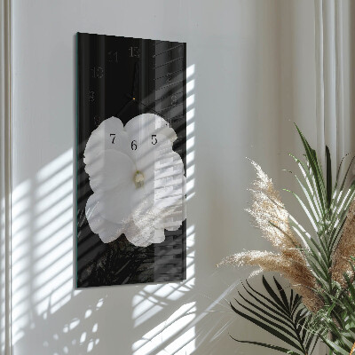 Reloj rectangular Flor