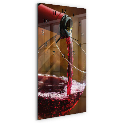 Reloj rectangular Vino