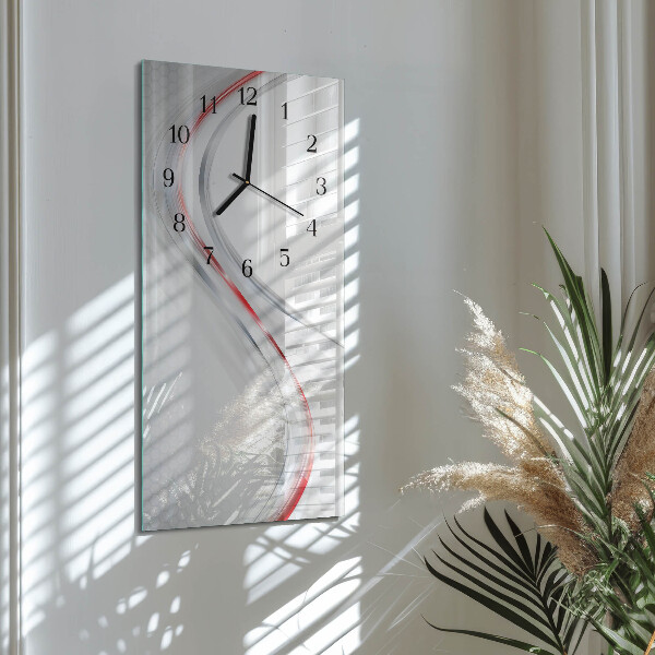 Reloj rectangular Curva