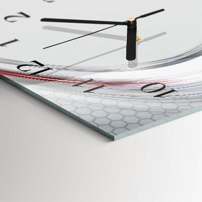 Reloj rectangular Curva
