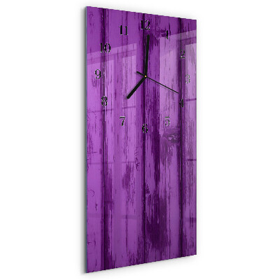 Reloj rectangular Madera