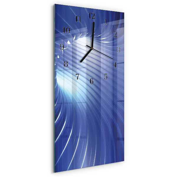 Reloj rectangular Vórtice